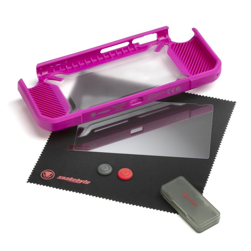 Set de protectie Snakebyte pentru Nintendo Switch, Roz
